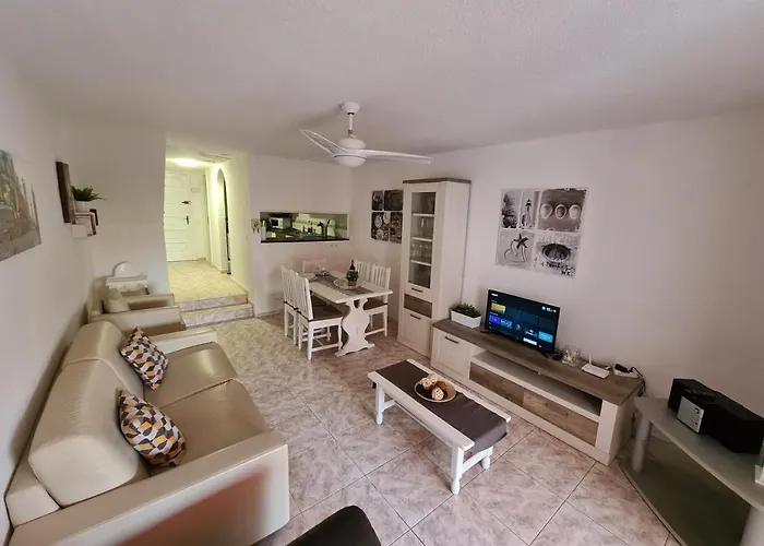 Duplex Parque Santiago 2 Close To Pool, Sea + Beach, Central, Wifi, Heated Pool