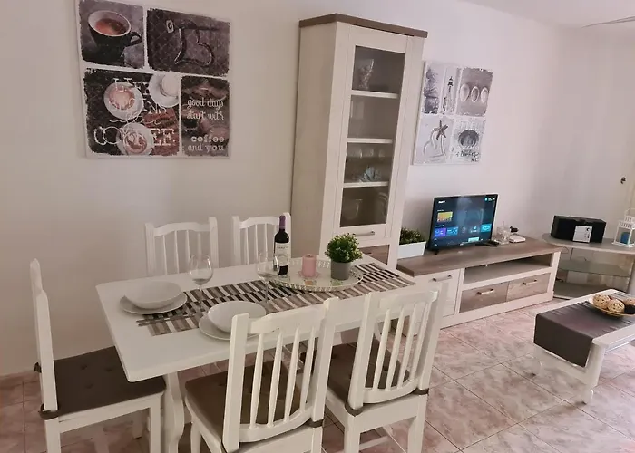 Duplex Parque Santiago 2 Close To Pool, Sea + Beach, Central, Wifi, Heated Pool